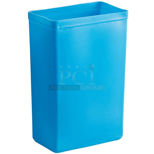 PALLET LOT! of 24 BRAND NEW! Baker's Mark 176IBM3BPR Blue 10 Gallon / 160 Cup Purple Allergen-Free Ingredient Bin. 24 Times Your Bid! - Image 1 of 3