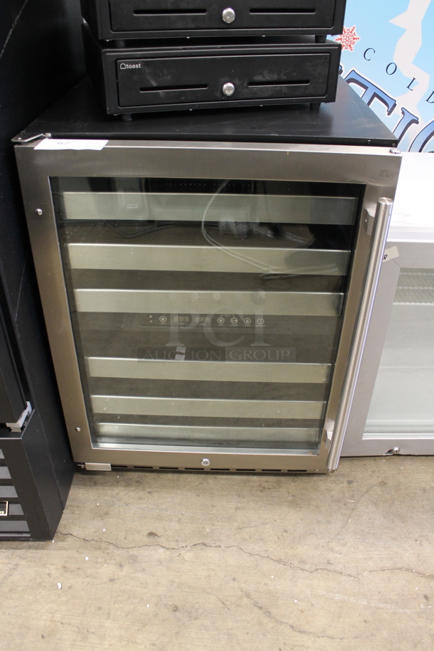 Summit ALWC532 Stainless Steel Commercial Mini Cooler Merchandiser. 115 Volts, 1 Phase. Tested and Working! - Image 1 of 4