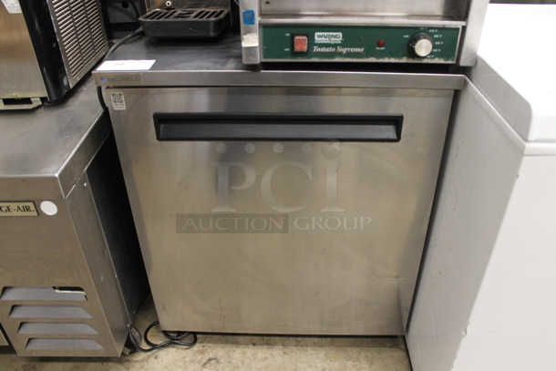 Delfield 406P-STAR4 Stainless Steel Commercial Single Door Undercounter Cooler. 115 Volts, 1 Phase. Cannot Test Due To Cut Power Cord - Image 1 of 3