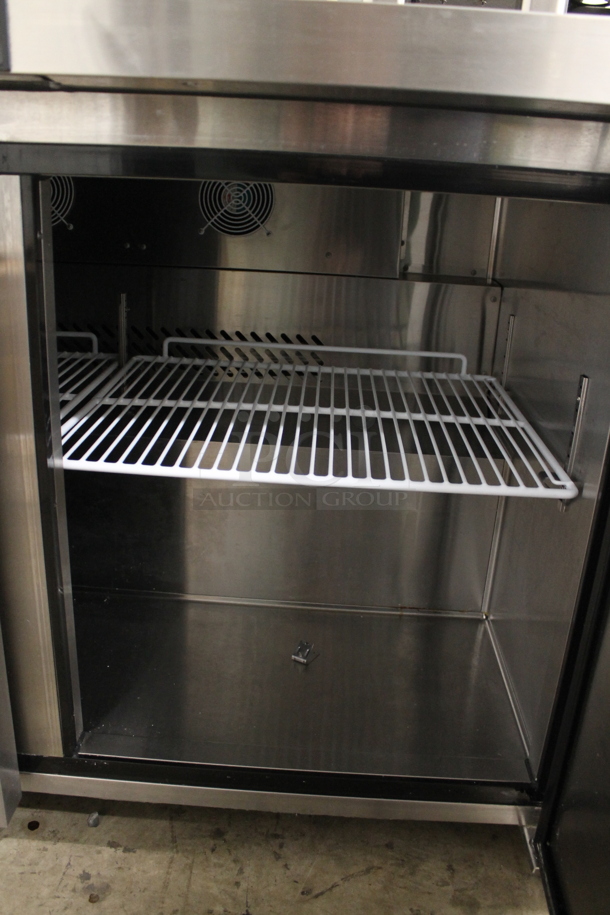 2021 Atosa MGF8402GR Stainless Steel Commercial 2 Door Undercounter Cooler. 115 Volts, 1 Phase. Tested and Working! - Image 5 of 5