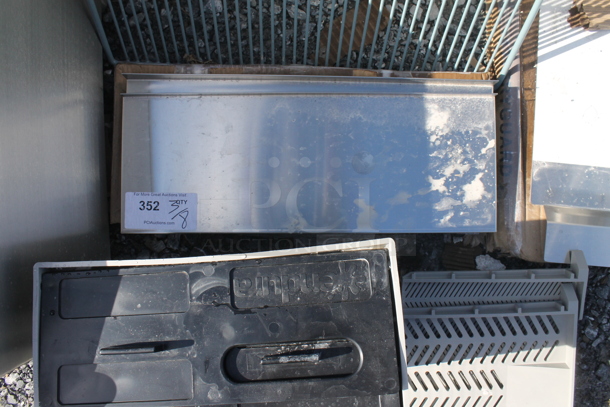 ALL ONE MONEY! Lot of BRAND NEW IN BOX Items Including Poly Rack, Fryer Splash Guard  - Image 4 of 5