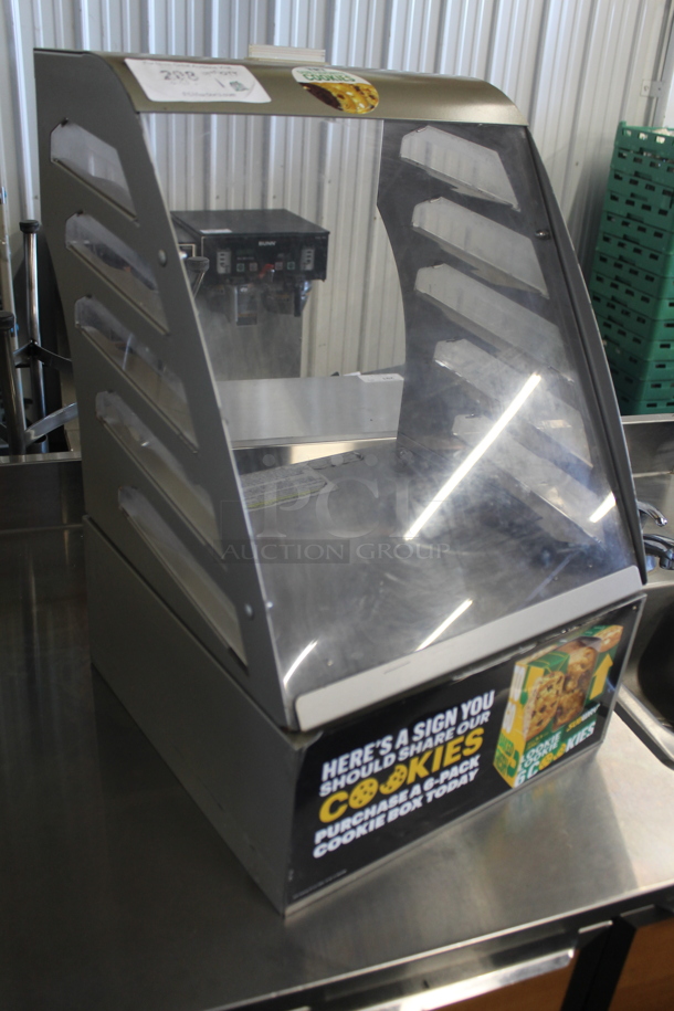 Brown Metal Countertop Cookie Merchandiser.  - Image 2 of 4