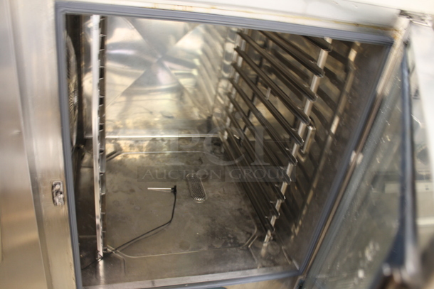 2 2013 Rational Stainless Steel Commercial Combitherm Self Cooking Center Convection Ovens on Commercial Casters. Top Model: SCC WE 62. Bottom Model: SCC WE 102. 480 Volts, 3 Phase. 2 Times Your Bid!
 - Image 6 of 8