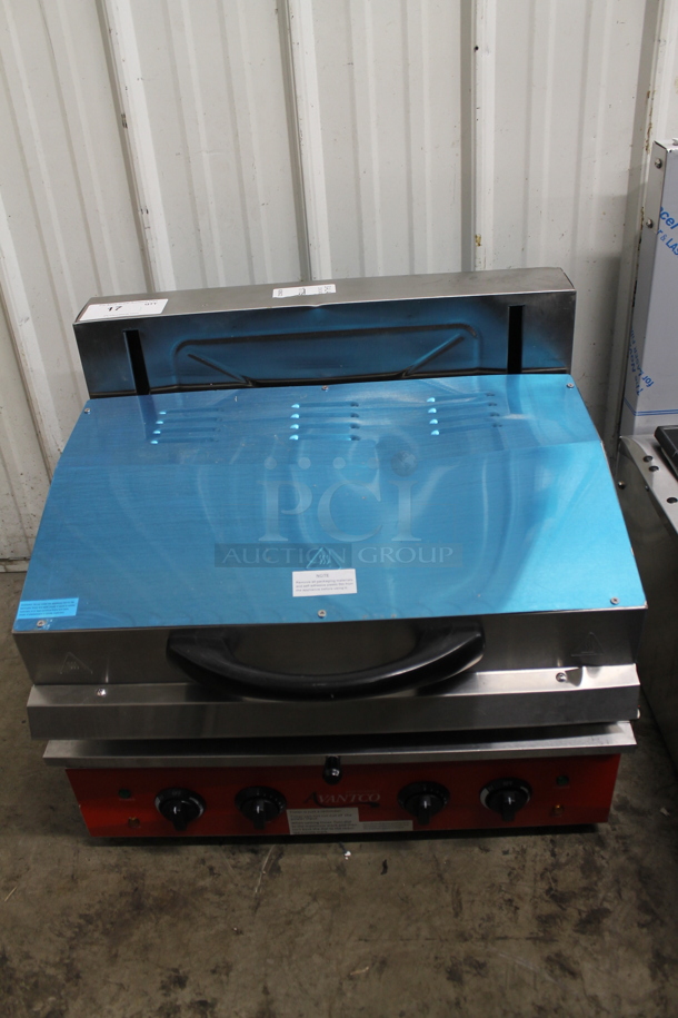 BRAND NEW SCRATCH AND DENT!  2023 Avantco 177SAL23M Stainless Steel Commercial Countertop Electric Powered Salamander. 208/240 Volts, 1 Phase.  - Image 3 of 8
