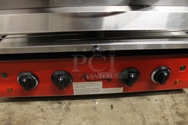 BRAND NEW SCRATCH AND DENT!  2023 Avantco 177SAL23M Stainless Steel Commercial Countertop Electric Powered Salamander. 208/240 Volts, 1 Phase.  - Image 4 of 8