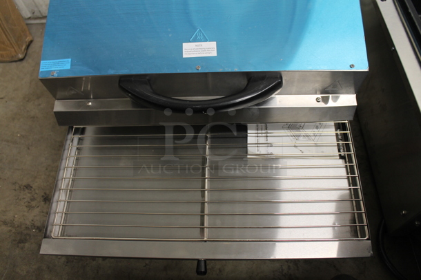 BRAND NEW SCRATCH AND DENT!  2023 Avantco 177SAL23M Stainless Steel Commercial Countertop Electric Powered Salamander. 208/240 Volts, 1 Phase.  - Image 5 of 8