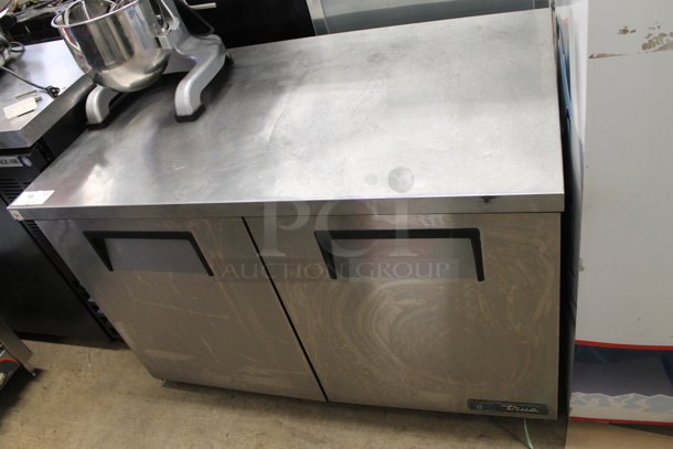 2017 True TUC-48-LP-HC Stainless Steel Commercial 2 Door Undercounter Cooler. 115 Volts, 1 Phase. Tested and Working! - Image 1 of 5