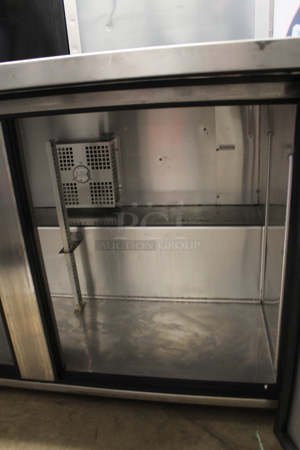 2017 True TUC-48-LP-HC Stainless Steel Commercial 2 Door Undercounter Cooler. 115 Volts, 1 Phase. Tested and Working! - Image 3 of 5