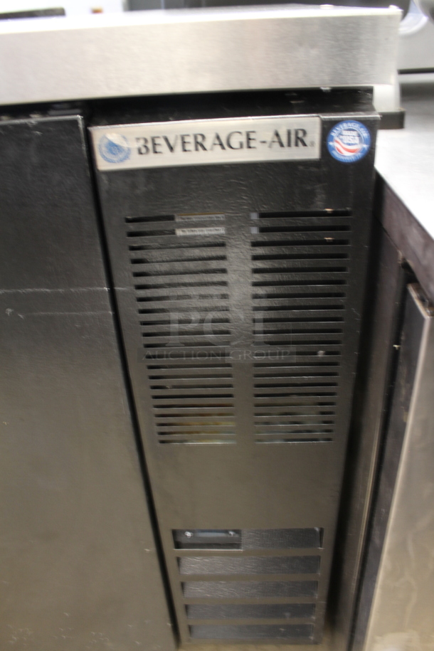 Beverage Air DD36HC-1-B Stainless Steel Commercial Direct Draw Kegerator w/ 2 Tap Beer Tower and 2 Kegs. 115 Volts, 1 Phase. Tested and Powers On But Does Not Get Cold - Image 5 of 7
