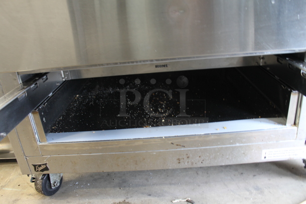 Duke Stainless Steel Commercial Prep Table w/ 2 Drawers. Tested and Powers On But Does Not Get Cold - Image 3 of 9
