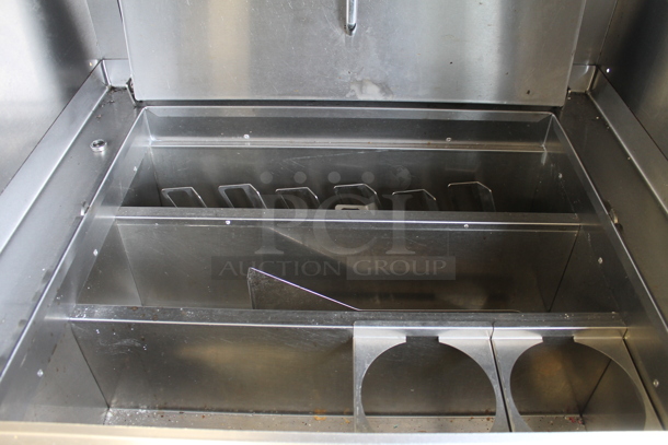 Duke Stainless Steel Commercial Prep Table w/ 2 Drawers. Tested and Powers On But Does Not Get Cold - Image 6 of 9