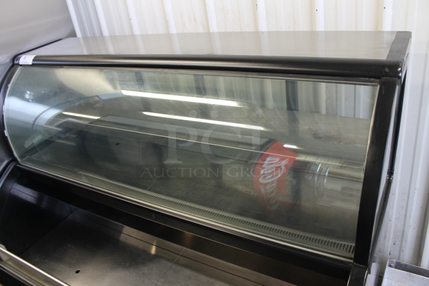 Turbo Air TOM-W-60SB Stainless Steel Commercial Floor Style Refrigerated Merchandiser w/ Top Closed Display Case. 115 Volts, 1 Phase. Cannot Test Due To Cut Power Cord - Image 7 of 9