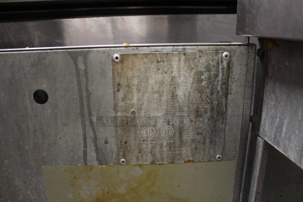 USR Cooking CF-40 Stainless Steel Commercial Floor Style Natural Gas Powered Deep Fat Fryer. 90,000 BTU.  - Image 6 of 8