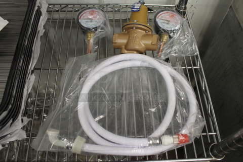 ALL ONE MONEY! Lot of Various Items Including Gauges and Hose