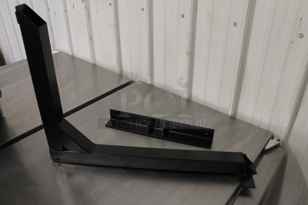 BRAND NEW SCRATCH AND DENT! 3 Lancaster Table & Seating 164CANT Table Base Boot Cantilever Metal Table Bracket - Image 5 of 7