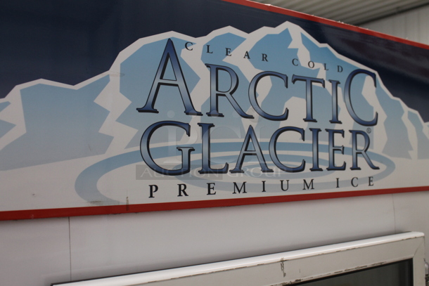 Metal Commercial Bagged Ice Freezer Merchandiser. Tested and Powers On But Does Not Get Cold - Image 2 of 11