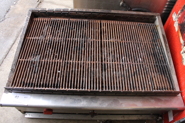 Tri-Star Stainless Steel Commercial Countertop Natural Gas Powered Charbroiler Grill.  - Image 5 of 6