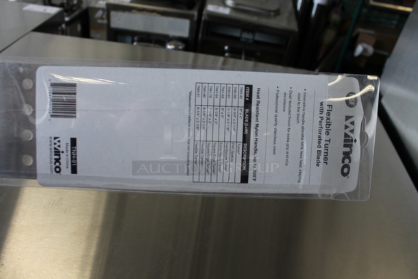 2 Boxes of 12 BRAND NEW IN BOX! Winco Cool Heat Stainless Steel Spatulas. 2 Times Your Bid! - Image 6 of 6
