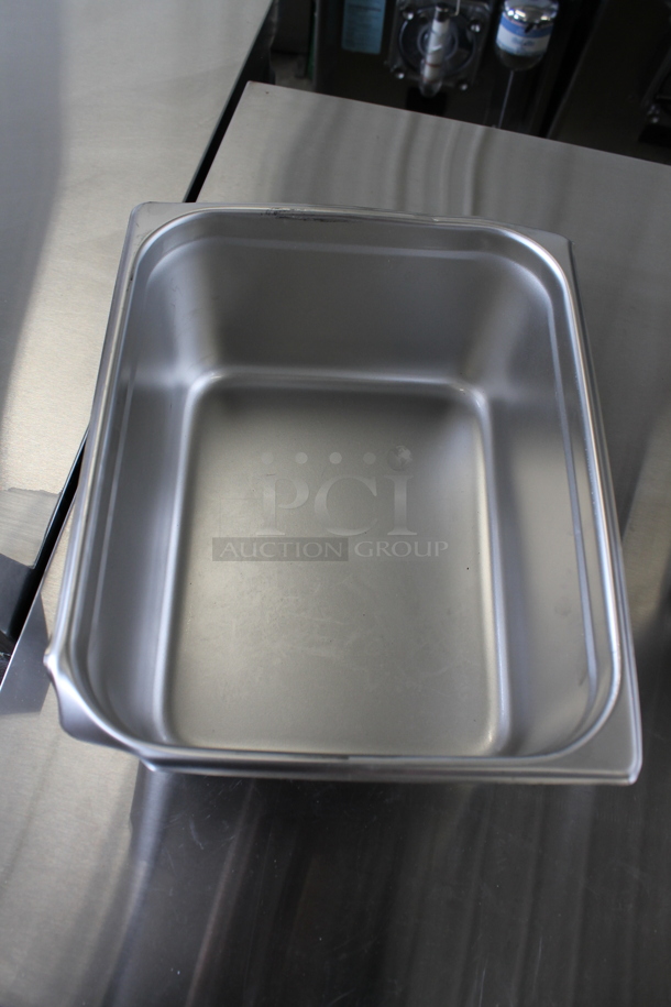 2 Stainless Steel 1/2 Size Drop In Bins. 1/2x6. 2 Times Your Bid!  - Image 4 of 4