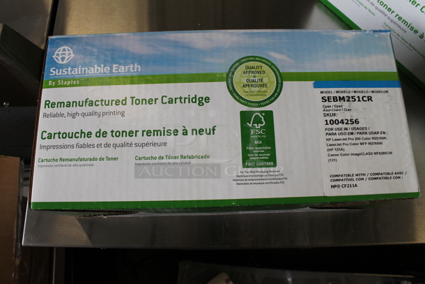 3 BRAND NEW IN BOX! Sustainable Earth Ink Cartridges; Cyan, Magenta and Yellow. 3 Times Your Bid!  - Image 2 of 4