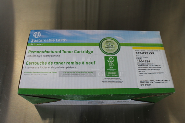 3 BRAND NEW IN BOX! Sustainable Earth Ink Cartridges; Cyan, Magenta and Yellow. 3 Times Your Bid!  - Image 4 of 4