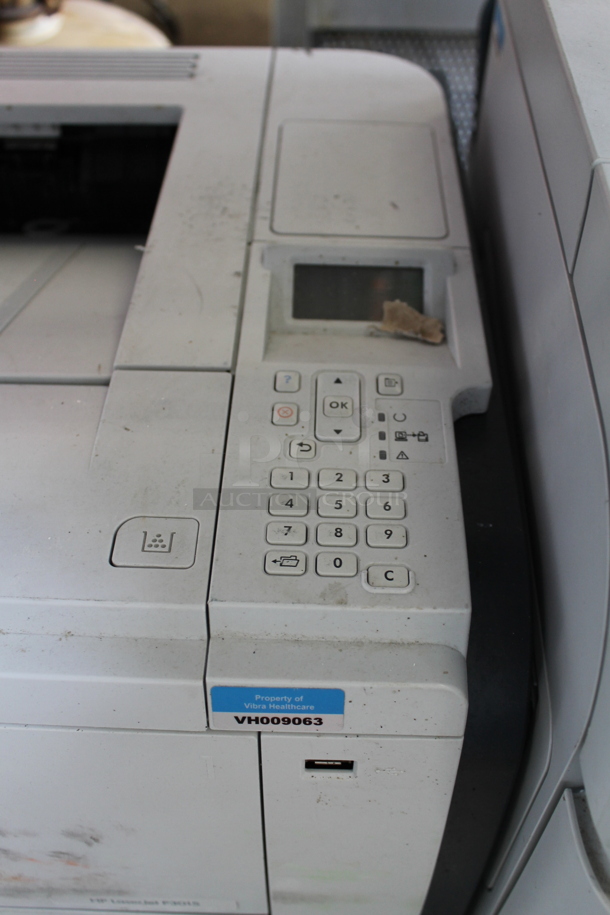 HP LaserJet P3015 Metal Countertop Printer. 100-127 Volts, 1 Phase. - Image 2 of 4
