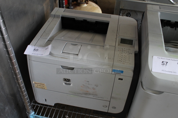 HP LaserJet P3015 Metal Countertop Printer. 100-127 Volts, 1 Phase. - Image 3 of 4