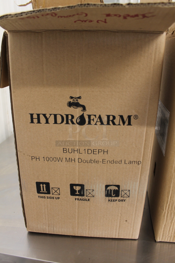 Boxes of 12 BRAND NEW IN BOX! Hydrofarm BUHL1DEPH Dough Ended Lamp. Missing 1. 2 Times Your Bid! - Image 2 of 4