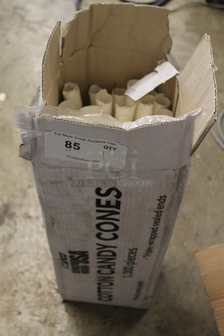 Box of Cotton Candy Cones