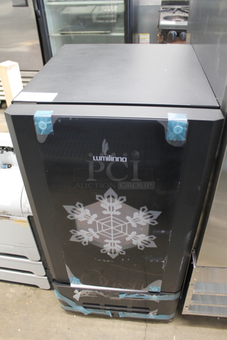 BRAND NEW SCRATCH AND DENT! Sanden LUMILINNA ICE-SC40BXIWU Metal Commercial Single Door Countertop / Undercounter Slush Cooler. 115 Volts, 1 Phase. Tested and Working!
