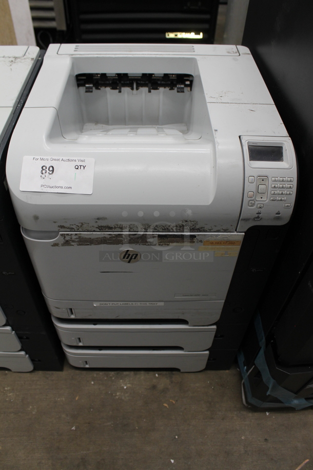 HP LaserJet 600 M602 Metal Countertop Printer. - Image 1 of 9