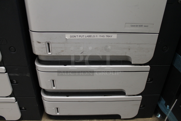 HP LaserJet 600 M602 Metal Countertop Printer. - Image 3 of 9