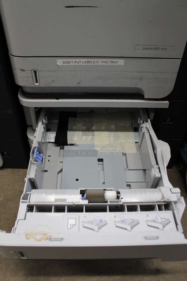 HP LaserJet 600 M602 Metal Countertop Printer. - Image 5 of 9