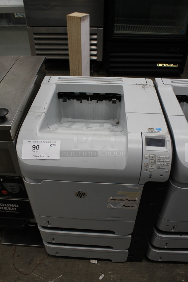 HP LaserJet 600 M602 Metal Countertop Printer. - Image 1 of 7