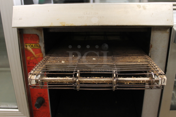 Holman BF700 Stainless Steel Commercial Countertop Electric Powered Conveyor Toaster Oven. Cannot Test Due To Plug Style - Image 2 of 5