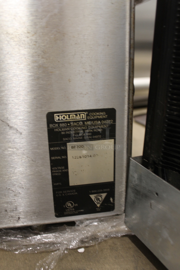 Holman BF700 Stainless Steel Commercial Countertop Electric Powered Conveyor Toaster Oven. Cannot Test Due To Plug Style - Image 5 of 5