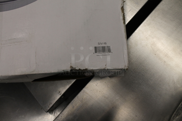 3 BRAND NEW IN BOX! Winco Stainless Steel Sieves; 12", 14", 16". 3 Times Your Bid! - Image 11 of 11