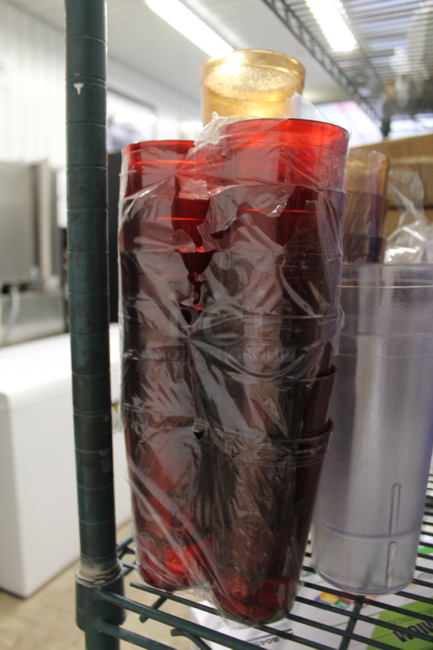 ALL ONE MONEY! Lot of Various Items Including Poly Beverage Tumblers and Stainless Steel Pitcher - Image 3 of 5