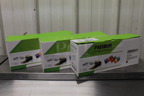 3 BRAND NEW IN BOX! Premium AS-B0450-V3 
 Toner Cartridge. 3 Times Your Bid! - Image 1 of 7