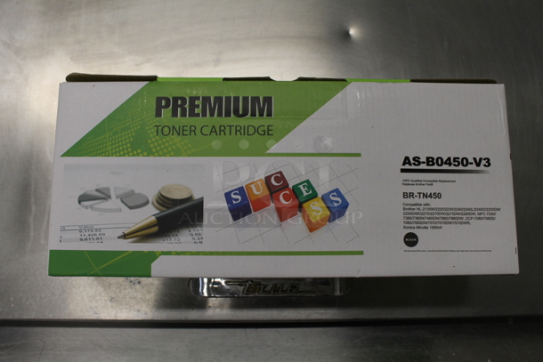 3 BRAND NEW IN BOX! Premium AS-B0450-V3 
 Toner Cartridge. 3 Times Your Bid! - Image 4 of 7
