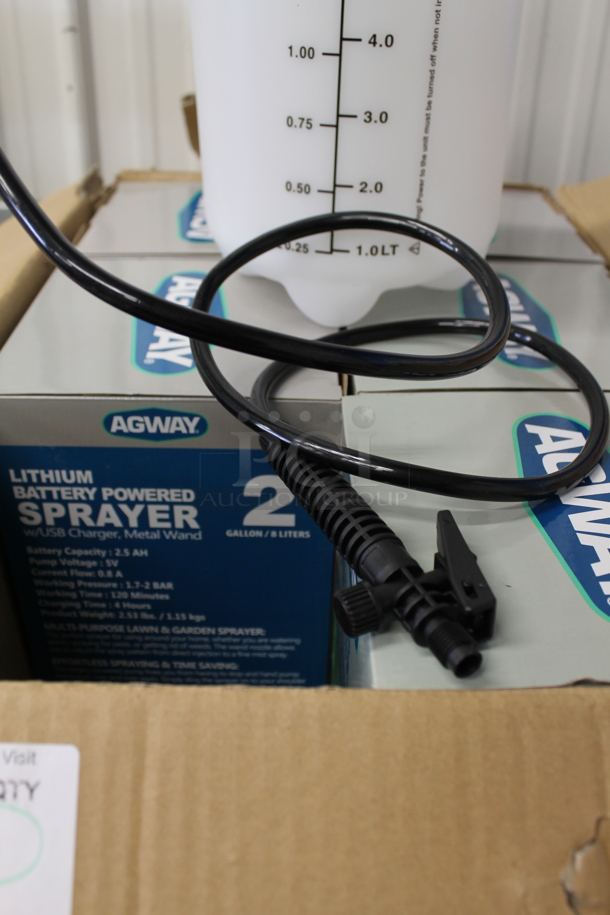 6 BRAND NEW IN BOX! Agway Lithium Battery Powered Sprayers. 6 Times Your Bid! - Image 2 of 5
