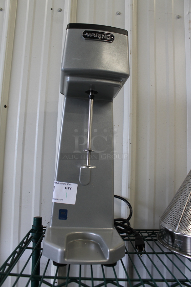 Waring WDM120SW Metal Commercial Countertop Single Head Drink Mixer. 120 Volts, 1 Phase. Tested and Working! - Image 2 of 3