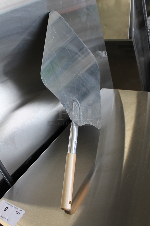 2 BRAND NEW! Stainless Steel Pizza Peels. 2 Times Your Bid! - Image 3 of 3