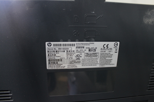 HP LaserJet P3015 Metal Countertop Printer w/ Ream of Paper. - Image 5 of 6