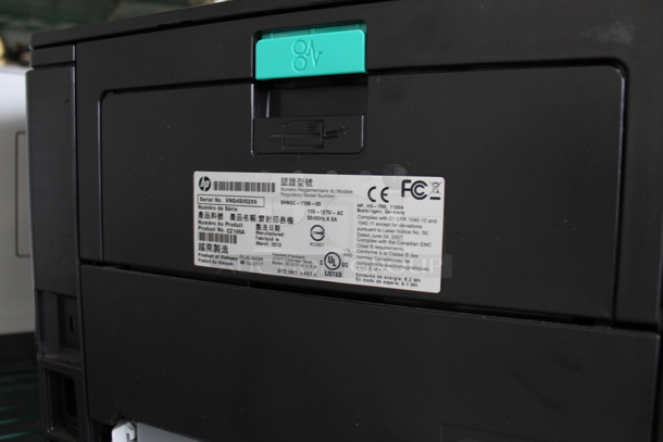 HP LaserJet Pro 400 Metal Countertop Printer w/ Toner Cartridge - Image 6 of 6