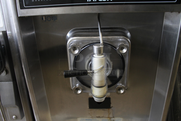 Taylor 390-27 Stainless Steel Commercial Countertop Air Cooled Single Flavor Frozen Beverage Slushie Machine. 208-230 Volts, 1 Phase.   - Image 2 of 5