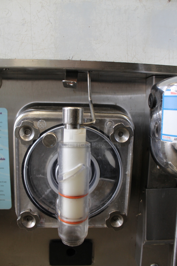 Taylor 340D-27 Stainless Steel Commercial Countertop Air Cooled Single Flavor Frozen Beverage Slushie Machine w/ Drink Mixing Attachment. 208-230 Volts, 1 Phase.   - Image 3 of 7