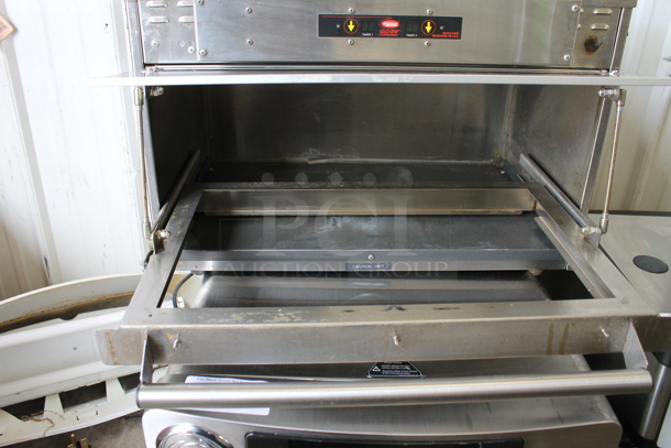 Hatco GRMW-3 Stainless Steel Commercial Countertop Warming Display Case. 120 Volts, 1 Phase. Tested and Working! - Image 3 of 4