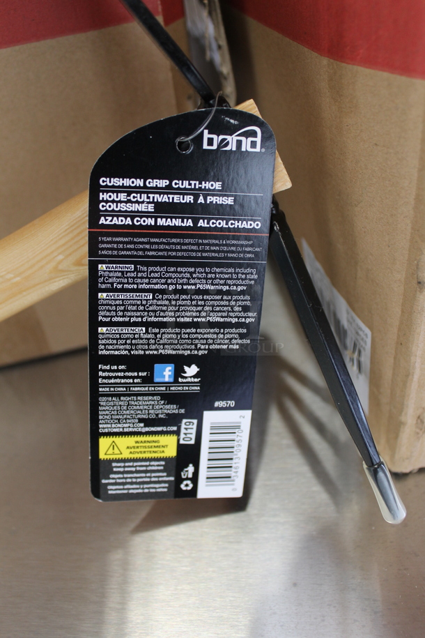 2 Boxes of 12 BRAND NEW! Bond Cushion Grip Culti-Hoe. 2 Times Your Bid! - Image 6 of 6