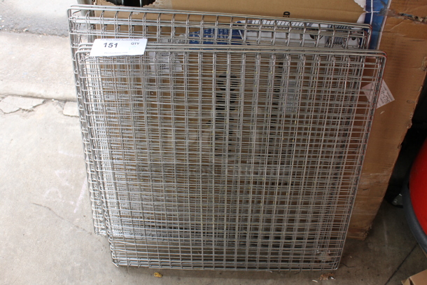8 Chrome Finish Wire Baskets. 8 Times Your Bid! - Image 1 of 3